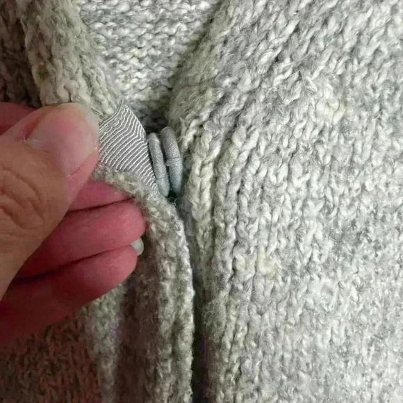 Cabi Tilt Cardigan Sweater Style 3886 Gray Camel Sz Small - Picture 5 of 8